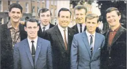  ??  ?? In their heyday - Dermot O’Brien (centre) and The Clubmen.