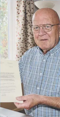  ?? ?? Robert Eggelton was surprised to receive a letter through the post inviting him to receive an MBE for his ongoing work with veterans.