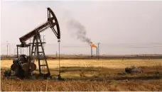  ?? AFP ?? Oil well pumps at work in the Rmeylan oilfield