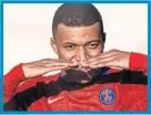  ??  ?? Mbappé, con el PSG.