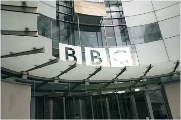 ??  ?? BEACON OF HOPE: The BBC must continue to promote the best of our values around the globe
