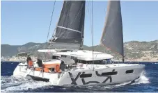  ??  ?? The aft helms of the sporty Excess 15 work well but there were issues with steering. Price from: €625,000