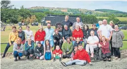  ??  ?? The Fife branch celebrated 10 years with an event at Lochore Meadows.