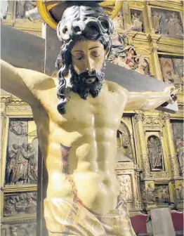  ?? Servicio Especial ?? La escultura del Cristo de las Siete Palabras, restaurada.