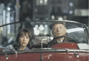  ??  ?? Rashida Jones and Bill Murray in On the Rocks