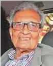  ??  ?? Amartya Sen