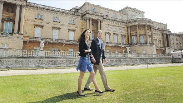  ?? JOHN STILLWELL/ GETTY IMAGES/ FILES ?? Catherine, Duchess of Cambridge and Prince William, Duke of Cambridge are set to make an eight-day visit to B.C. and the Yukon. Their itinerary includes Vancouver’s Downtown Eastside, Bella Bella, Haida Gwaii, and the Great Bear Rainforest