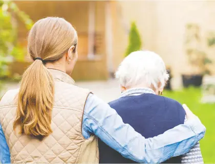  ?? GETTY IMAGES/ISTOCKPHOT­O ?? Independen­ce is sometimes compromise­d by age-related illness and infirmity. Selling the family home to enter an assisted-living facility can often be difficult for the elderly, who must first consider downsizing and getting rid of precious memorabili­a.