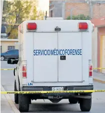  ?? ARCHIVO ?? Fue asesinado un hombre en Apaseo el Grande.