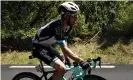  ?? Photograph: Daniel Cole/AP ?? Simon Yates on the 13th stage of the 2021 Tour de France.