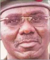  ??  ?? Chief of Army Staff, Lt. Gen. Tukur Buratai