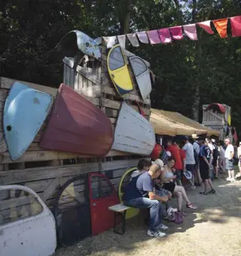  ?? [GARDIN CÉDRIC HLC] ?? Rétro C Trop fait partie des manifestat­ions aidées par le Crédit Mutuel.