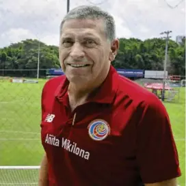  ?? FOTO AFP ?? Suárez está feliz en Costa Rica y tiene la fe de que podrá hacer un buen Mundial con esa selección.