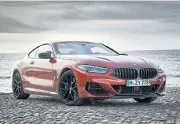  ??  ?? BMW will add its stunning new 8 Series to the prestige-car ranks this year.