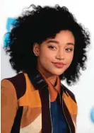  ??  ?? In this file photo, Amandla Stenberg arrives at WE Day California at the Forum in Inglewood, California. — AP