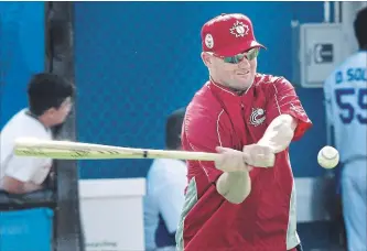  ?? CANADIAN PRESS FILE PHOTO ?? Stubby Clapp of Windsor, Ont., has been named the Pacific Coast League manager of the year for the second season in a row with the Memphis Redbirds. While Clapp’s contributi­ons to Canada’s national men’s team are what he’s best known for in his homeland, many people managing a MLB team is in his future.