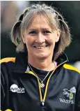  ??  ?? Smart move: Giselle Mather, Wasps Ladies’ director of rugby, welcomes the salary cap