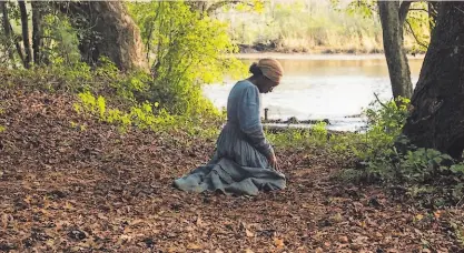  ?? Focus Features ?? Cynthia Erivo is the Harriet Tubman of “Harriet” — the hero who braved myriad dangers to help enslaved people escape to freedom, not the old woman of the famed picture.