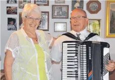  ?? FOTO: WALTER SAUTTER ?? Horst und Veronika Lörch begehen am heutigen Freitag ihre Goldene Hochzeit.