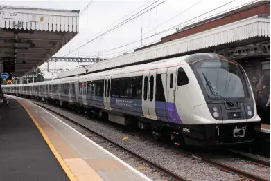  ?? JULIAN GAJEWSKI. ?? The UK Government wants to ensure investment in the UK rail network benefits this country, and points to the fact more than 2,800 vehicles have been ordered for Bombardier to build in Derby. The latest fleet being delivered is for Crossrail. On June...