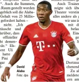  ?? Foto: dpa ?? David Alaba