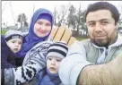  ?? Contribute­d photo ?? Bakhodir Madjitov, at right with his family, has been in ICE custody since 2017 and has contracted COVID-19.