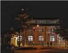  ?? RICH HUNDLEY III - TRENTONIAN FILE PHOTO ?? The exterior of the Roebling Wire Works building seen from Dye St. in Trenton during Art All Night.