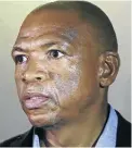  ??  ?? North West premier Supra Mahumapelo