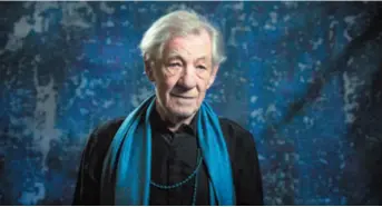  ??  ?? British actor Ian Mckellen reads Du Fu’s poems in the documentar­y