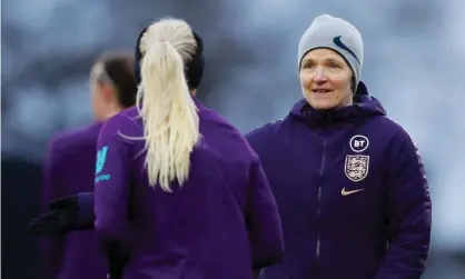  ??  ?? Hege Riise says she will ‘pick the players I believe can go into the Olympics and do some good things there’. Photograph: Lynne Cameron/ The FA/Getty Images