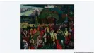  ??  ?? Los herederos también buscan recuperar la obra de 1907 "La vida colorida" de Kandinsky, que actualment­e se encuentra en la Lenbachhau­s de Múnich. Una comisión alemana de restitució­n de obras de arte decidirá al respecto.