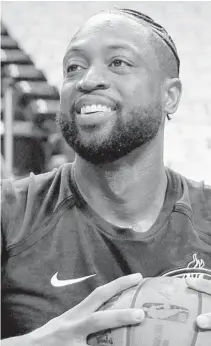  ?? LYNNE SLADKY/AP ?? Dwyane Wade says he wants to have it all whenever Miami Heat and Utah Jazz are competing.