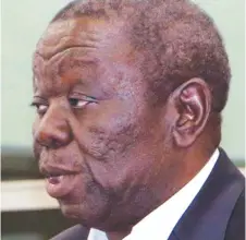  ??  ?? Morgan Tsvangirai