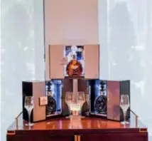  ??  ?? Guests also had the chance to indulge in the exquisite Louis XIII.