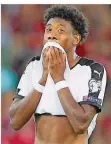  ?? FOTO: IMAGO ?? Ösi-Star David Alaba meint: Mund abputzen und weitermach­en.