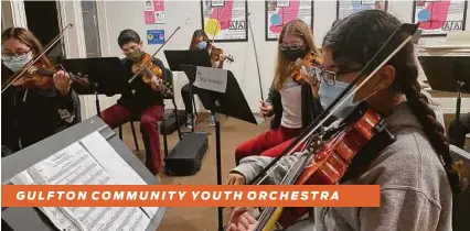  ?? Mark Buller ?? GULFTON COMMUNITY YOUTH ORCHESTRA