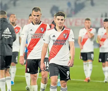  ?? FERNANDO DE LA ORDEN ?? River, sin goles a favor en dos partidos. Problemas en la definición y dos empates 0-0.