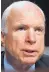  ??  ?? Sen. John McCain