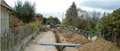  ?? Foto: Horst von Weitershau­sen (Archivbild) ?? In Oberliezhe­im wird seit Monaten gebaut und saniert. Dafür gibt es nun auch eine hohe staatliche Förderung.