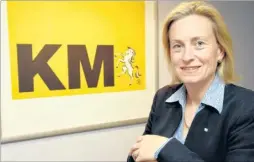  ??  ?? KM Group chairman Geraldine Allinson