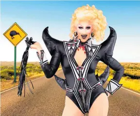  ??  ?? Kiwi queen Anita Wigl'it definitely has a role on RuPaul's Drag Race Downunder.