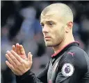  ??  ?? CHANCE TO SHINE Arsenal’s Wilshere