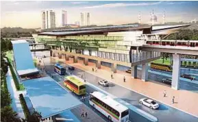  ?? FILE PIC ?? The government has reduced the Light Rail Transit Line 3 project’s cost to RM16.63 billion.