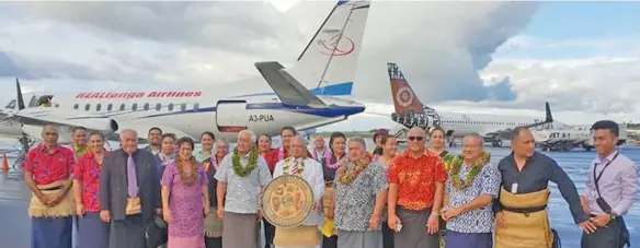  ??  ?? Real Tonga launched flights to Samoa in 2019