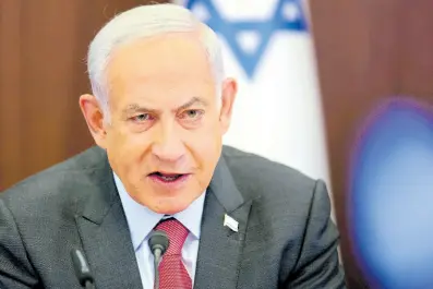  ?? ?? Israeli Prime Minister Benjamin Netanyahu has continuous­ly provoked a war with Iran