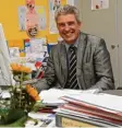  ?? Foto: Reinhold Radloff ?? Bürgermeis­ter Rudolf Schneider hat sei nen 60. Geburtstag gefeiert.