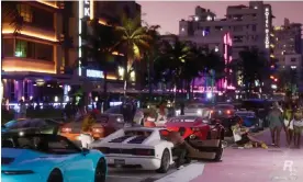  ?? ?? Grand Theft Auto 6, set in Vice City, and due for release in 2025. Photograph: Rockstar Games/AFP/Getty Images