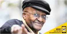  ??  ?? ARCHBISHOP Emeritus Desmond Tutu turned 87 yesterday. |