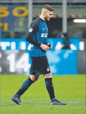  ?? FOTO: AP ?? Mauro Icardi llegaría al Real Madrid para liderar un nuevo proyecto