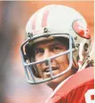  ?? Ronald C. Modra / Getty Images 1982 ?? Dwight Clark made his presence felt at Clemson University before joining the 49ers.